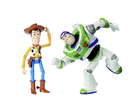 Disney Pixar Toy Story 2 In 1 Woody And Buzz Lightyear Action Figure