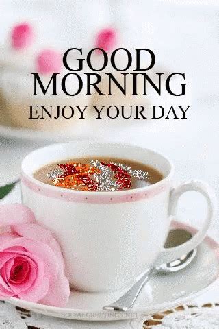 Good Morning Coffee Gif Goodmorning Coffee Enjoyyourday Discover