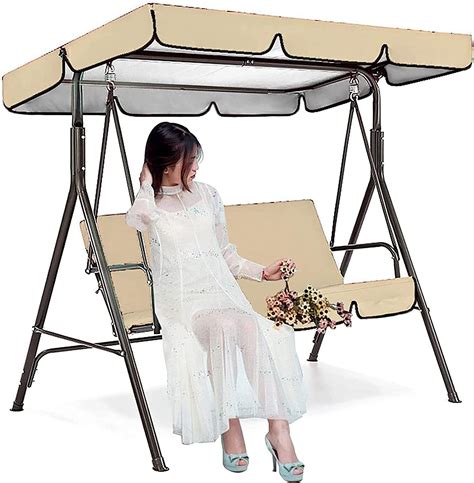 Outdoor Patio Swing Canopy Replacement Cover Swing