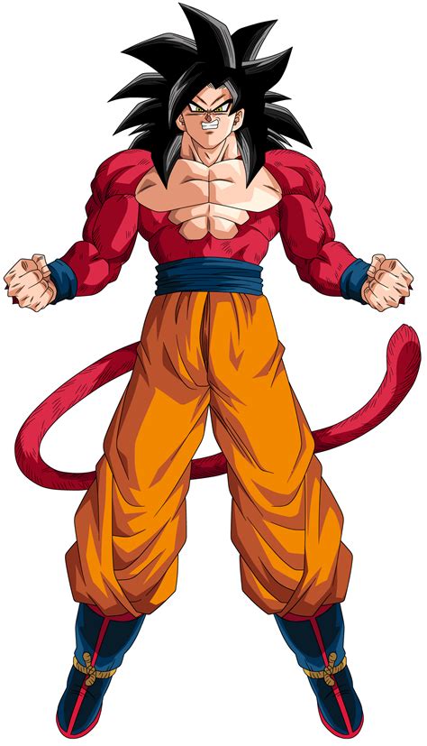Son Goku Super Saiyan 4 Revamp Version Dragon Ball Super X Dragon
