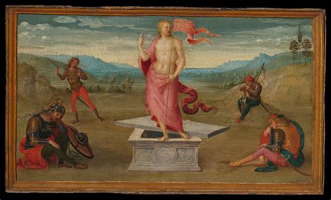 Perugino Pietro Di Cristoforo Vannucci The Resurrection The