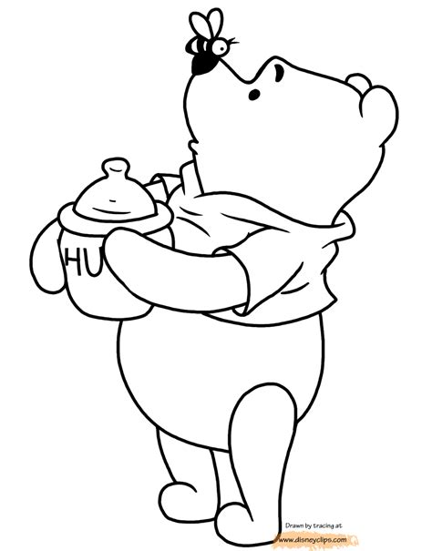 Winnie the Pooh Printable Coloring Pages 2 | Disney Coloring Book