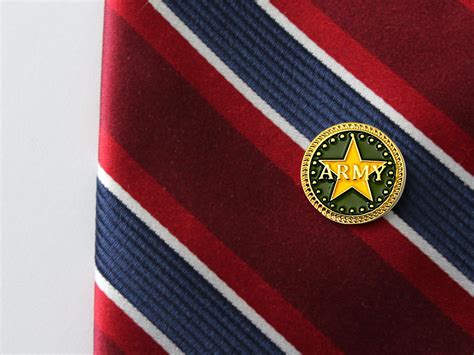 Army Gold Tie Tack Hope Design Ltd