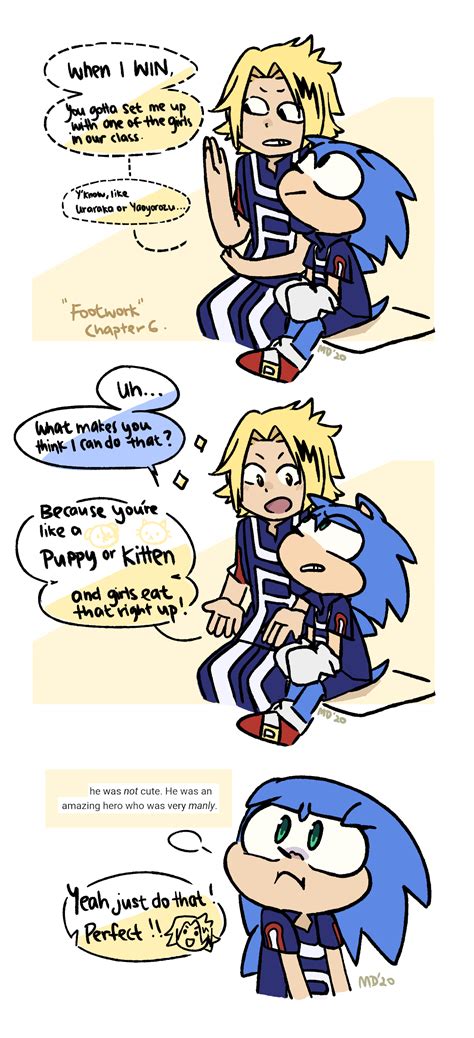 That One Myheroacademiaxsonicthehedgehog Fanfiction Have You Read It