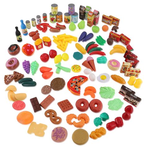 Liberty Imports 150 Piece Super Market Grocery Play Food Assortment Toy