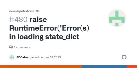 Raise Runtimeerror Error S In Loading State Dict Issue
