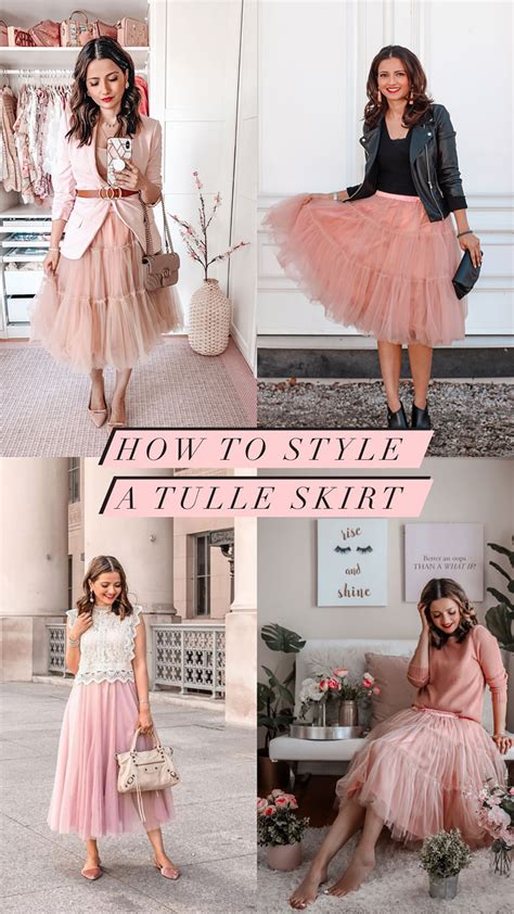 how to style a tulle skirt ella pretty blog