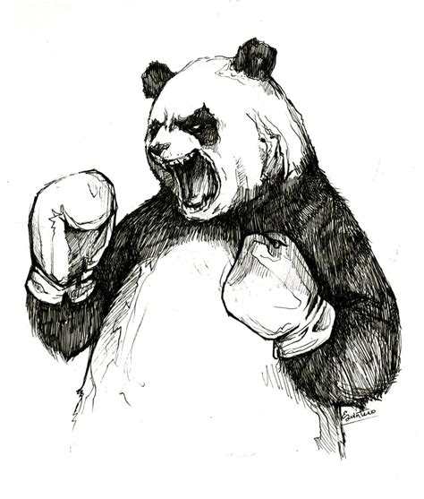 Angry Panda Vector At Getdrawings Free Download