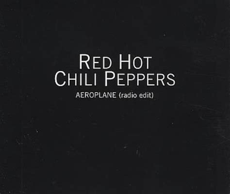 Red Hot Chili Peppers Aeroplane Uk Promo Cd Single Cd5 5 61004