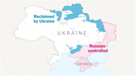 Ukraine Maps Tracking The Russian Invasion The New York Times