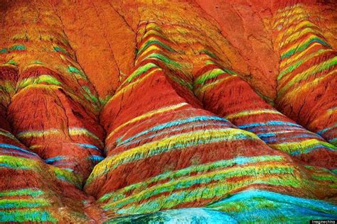 The Rainbow Mountains Of China Are Earths Paint Palette