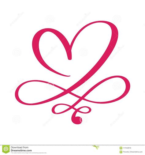 Heart Love Sign Forever For Happy Valentines Day Infinity Romantic