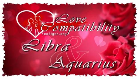 Libra Aquarius Love Compatibility Sunsignsorg