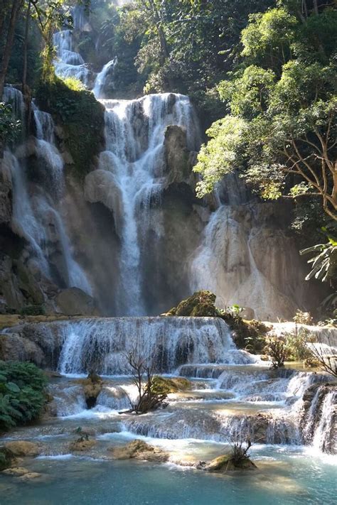 20 Photos To Inspire You To Visit Laos Waterfall Nature Photography Beautiful Landscapes