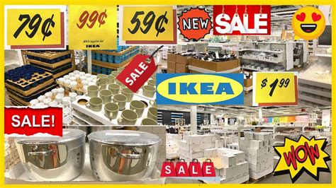😱 New‼️ Ikea Sale Prices As Low As 49¢ Virtual Shopping All