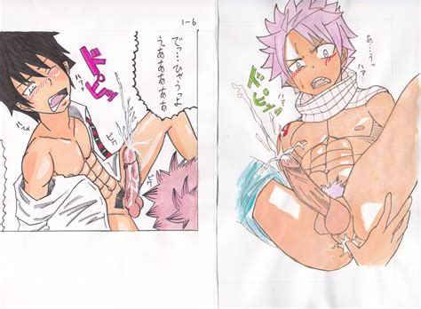 Rule 34 Ao No Exorcist Comic Crossover Fairy Tail Male Multiple Males