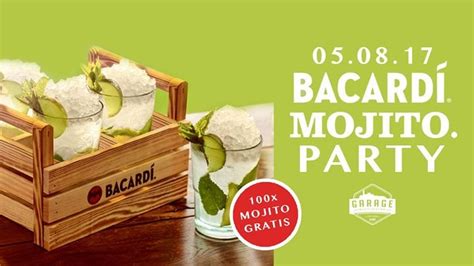 Browse the list of upcoming concerts, and if you can't find your favourite artist, track them and let songkick tell you when they are next in your. Party - 100 x free Mojito Party by Bacardi - Garage in ...