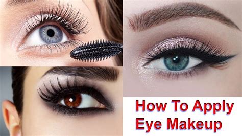 how to apply eye makeup how to apply eyeshadow perfectly beginner eye makeup tips and tricks