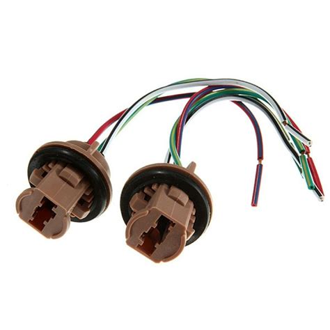 Universal Pigtail Wire Female Socket 7443 Two Harness Rear Turn Signal