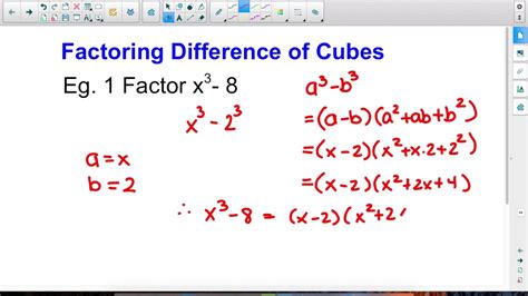 Mastering The Difference Of Cubes A Step By Step Guide