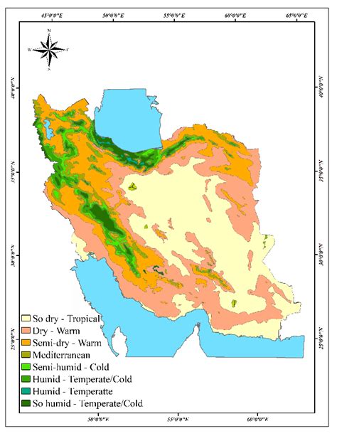 iran s climatic map [22] download scientific diagram