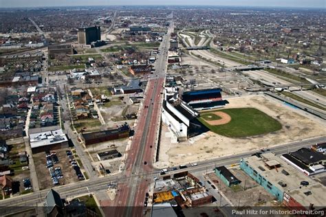 Tiger Stadium Demolition Photos Gallery Historic Detroit In
