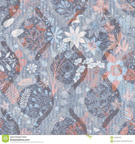 Check spelling or type a new query. Floral Vintage Seamless Pattern. Retro Plants Style ...