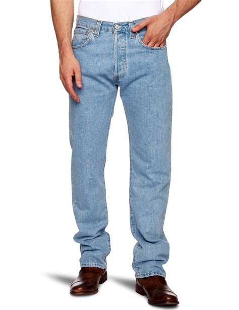 Levis 501 jeans w 32 l 30 blue denim straight fit (316). New Levi's Men's 501 Denim Jeans Dark Indigo Black Blue ...