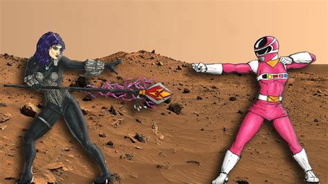 Cassie Vs Karone Pink Space Ranger Vs Astronema By