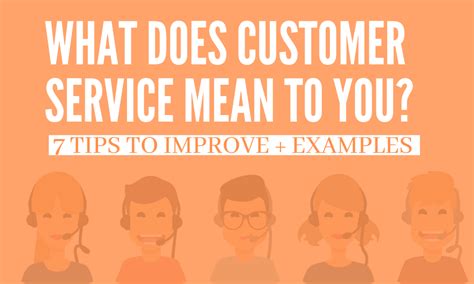 What Does Customer Service Mean To You 7 Tips To Improve With Examples