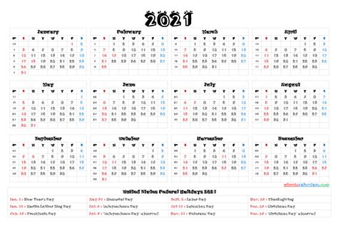 Free Printable Calendar 2021 Pdf 12 Templates
