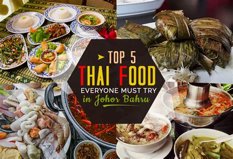 With 6 locations we're probably not too far. Top 5 Authentic Thai Food in Johor Bahru - JOHOR NOW