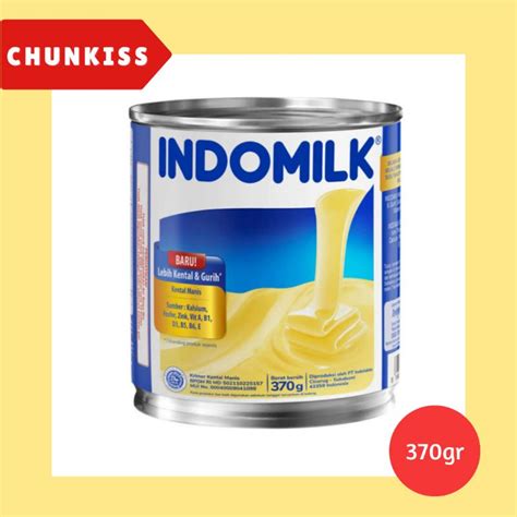 Jual Indomilk Susu Kental Manis Kaleng 370gr Shopee Indonesia