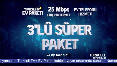 Turkcell Superonline 3 lü Süper Paket YouTube