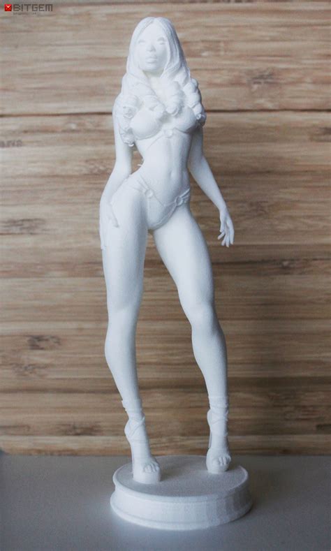 3d Print Aleysha Figurine 180mm By Bitgem On Deviantart
