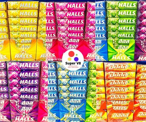 ฮอลล์แท่ง ฮอลล์ ลูกอมฮอลล์ ฮอลล์แท้ Halls 1แพ็ค บรรจุ 20แท่ง มีให้