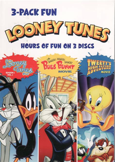 Buy Looney Tunes 3 Pack Fun Includes Hours Of Fun On 3 Dvd Discs The