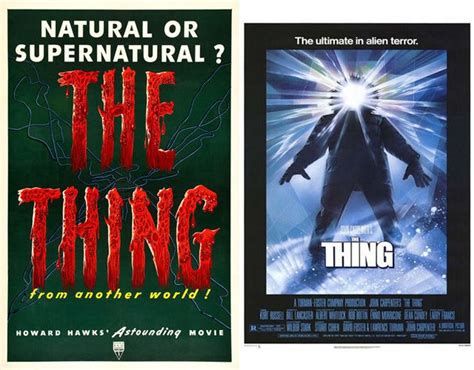 Original Horror Movie Posters Vs Their Remakes Others