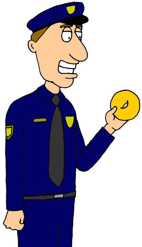 Police officer cartoon clipart clipart image #7355 Your best resource for royalty free cartoon characters and vector clip art.