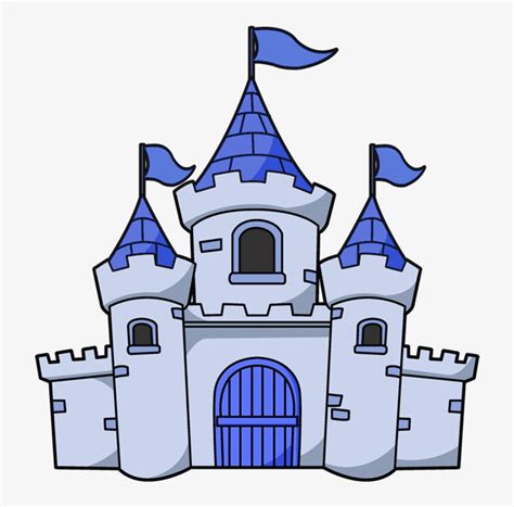 Fairy Tale Castle Clipart At Getdrawings Cartoon Castle 800x786 Png