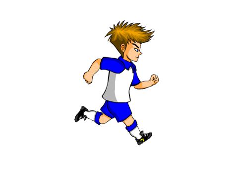ArtStation - football player, run animation, Sebastian Barrios