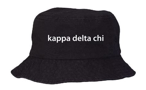 Kappa Delta Chi Bucket Hat Greek Gear
