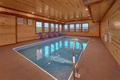 Luxury Wears Valley Indoor Pool Cabin Cabins Usa