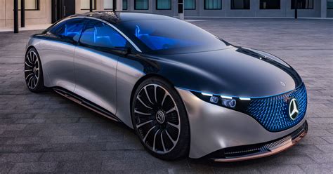 Mercedes Benz Vision Eqs Debuts Concept Electric Flagship With Over