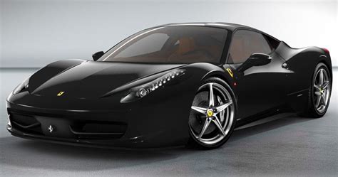 Ferrari 458 Italia Black Carbon Edition Motor Lovers