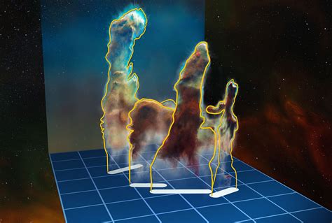 Get a sneak peek of the new version of this page. Pillars of Creation shown in 3D for the first time