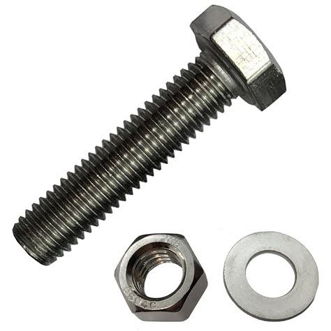 Zinc Plated MS Nut Bolt Washer Set Hex Rs 75 Kg Singh Forgings ID