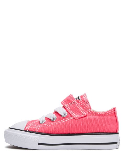 Converse Girls Chuck Taylor 1v Shoe Toddlers Hyper Pink Surfstitch