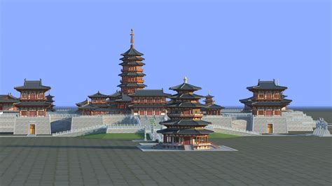 Chinese Ancient Buildings 03 3d Model Turbosquid 1732335