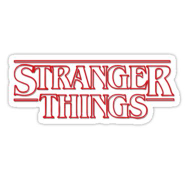 Stranger Things logo | Stranger Things Stickers | Pinterest | Stranger things logo and Stranger ...